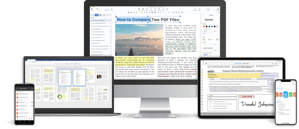 light pdf reader for mac